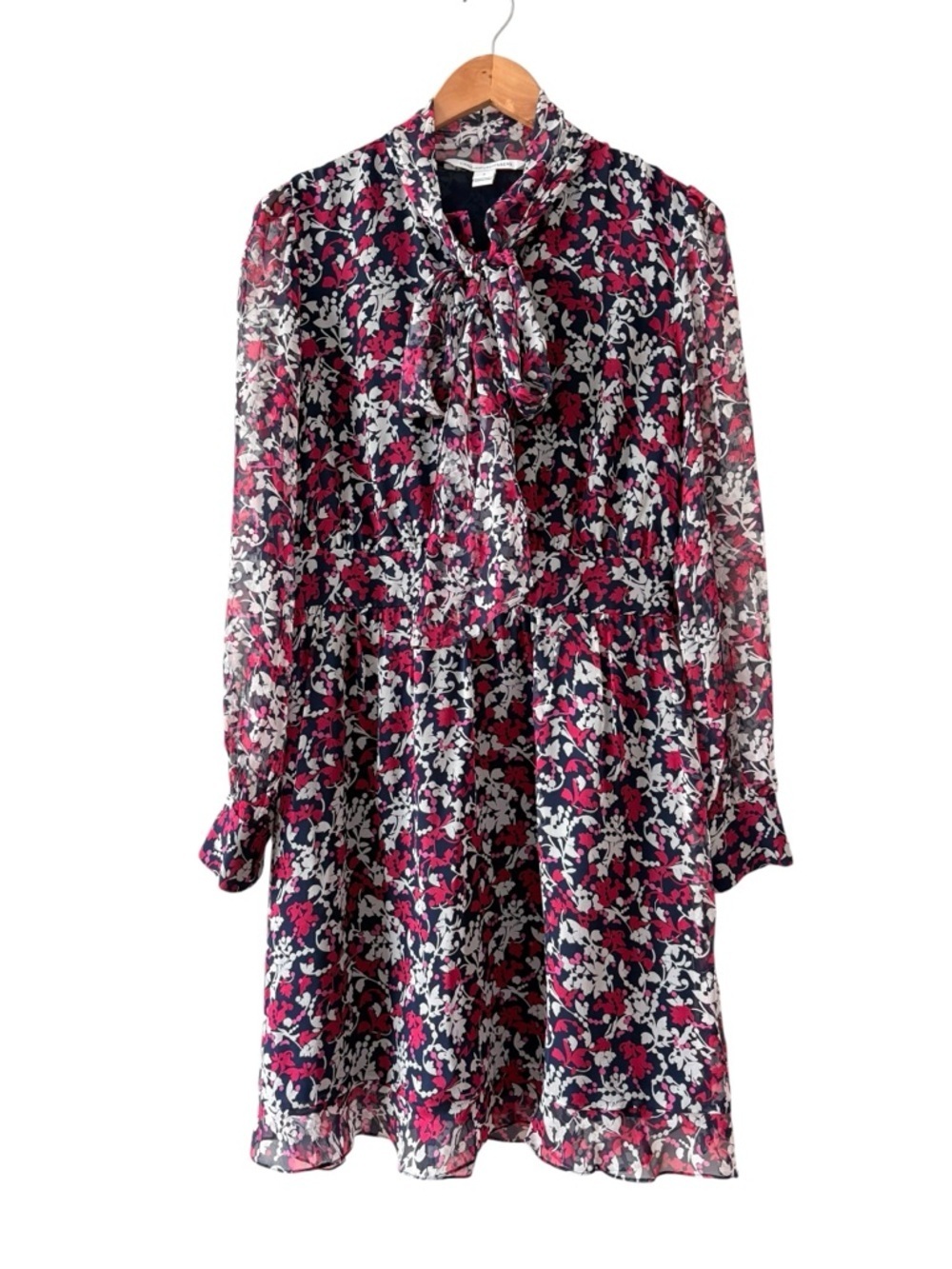 Diane Von Furstenberg Arabella Floral Silk Dress
